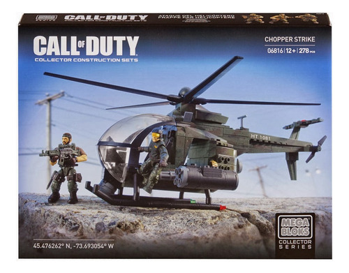Coleccionable, Call Of Duty Megablocks, Chopper Strike 