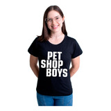Camiseta Feminina Babylook Pet Shop Boys Pop Anos 80 Show