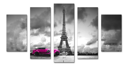Cuadros Minimalistas París Torre Eiffel En Alta Resolución