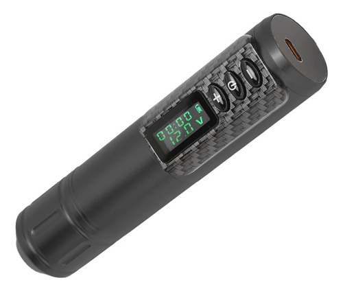 Máquina Pen Inalámbrica S12 Ultra Batería Y Adaptador Rca Color Negro