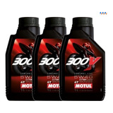 Aceite Moto 4t 300v 5w40 100% Sintético Motul 3 Litros