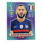Lámina Mundial Qatar 2022 Karim Benzema Fra 16