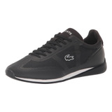 Tenis Lacoste Original Low Pro Tech Negro Hombre Deportivo