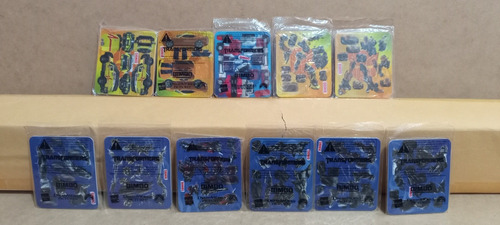 Armables Bimbo Transformers 2007 Colección Completa 