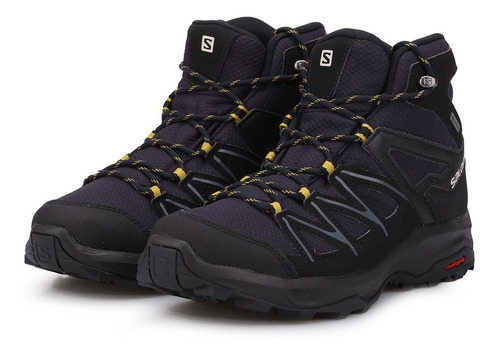 Botas Salomon Daintree Mid Gtx Marino/negro Hombre