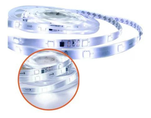 Rollo 5050 Interior Frio 5mts. 300 Led 14,4w X Metro.