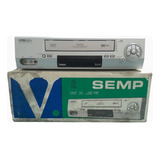 Video Cassete Semp 7 Head Hi-stereo Double Azimuth Ntsc-pal-