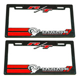  Portaplacas Premium Diseño Dodge Carnero Nuevo Diseño 2 Pzs