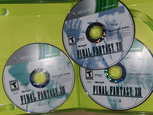 Final Fantasy Xiii Xbox 360  Fisico
