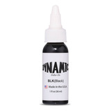 Kit Tinta Para Tatuar Dynamic Black White Negro Blanco 1 Oz 