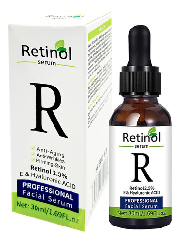 Retinol Serum Vitamina E Y Acido Hialuronico 30ml