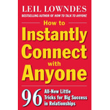 Libro How To Instantly Connect With Anyone-inglés