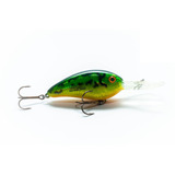 Bomber Currican Fat Free Shad Jr. Bd6f-dft-fire Tiger