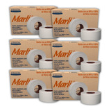 6 Cajas De Papel Higiénico Jr Marli 180m 12 X Caja