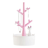 Fantasee Organizador De Joyas Para Gatos Y Arboles, Aretes,