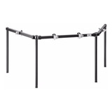 Corral Pearl Para Bateria Dr-80 Triple Recto Altura Fija