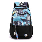 Mochila Impermeable Niños Morral Grande Para Adolescentes Q