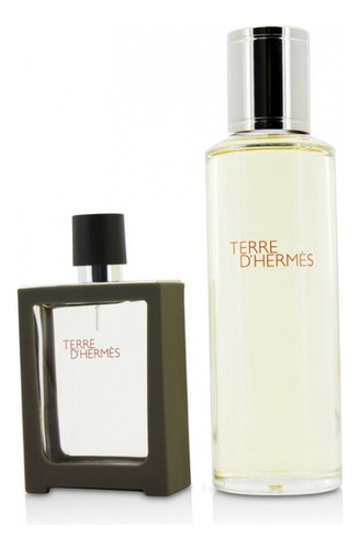 Hermes Terre D'hermes Edt Refillable Spray 30ml Refill 125ml