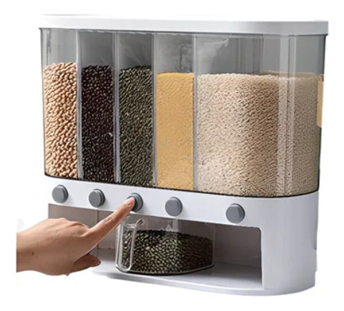 Dispensador Contenedor De Granos Y Cereales 