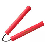 3 Prática Nunchucks Chinês Nunchucks Esponja Vermelho