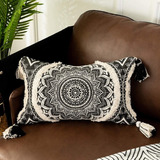 Farmhouse Mandala  Funda De Almohada Lumbar, Decorativa...