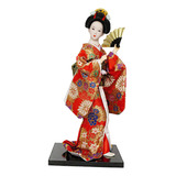 Figura Coleccionable, Estatua Asiática, Miniaturas, Kimono