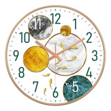 Reloj De Pared Moderno, Silencioso, Sin Tictac, Decorativo,