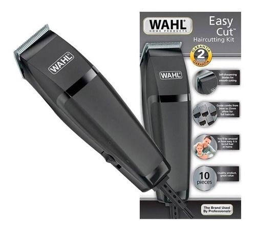 Cortador De Cabelo Wahl Home Easy Cut Ii Preto 110v