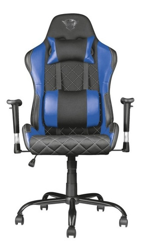 Silla Gamer Trust Gtx 707r / Negra Azul 