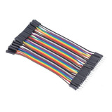 Cable / Jumper Dupont 10cm Macho Hembra X 40 Pacs Arduino