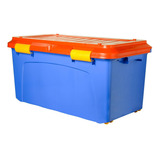 Baul Caja Organizadora 90 Lt. Con Ruedas