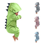 Mameluco Pijama De Dinosaurio Para Bebé