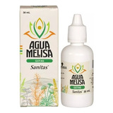 Agua Melisa Gotas X30ml (sanitas) Sabor Sin Sabor