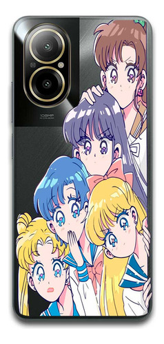 Funda Sailor Moon 8 Transparente Para Realme