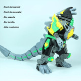 Dragonlord Articulado Kaiju Archivo Stl Para Impresion 3d 