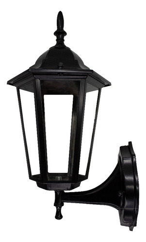 Farol De Pared Alto Estilo Vintage Exterior Soporte Inferior