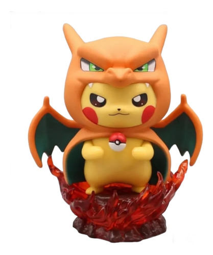 Figura Pikachu Charmander Pokemon Charizard