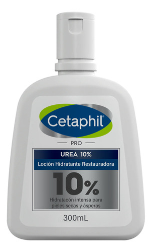 Cetaphil Pro Urea 10% Loción Suavizante X 300 Ml