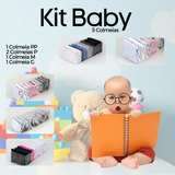 Colmeia Organizadora Kit Baby 5 Enxoval Roupa Quarto De Bebê