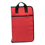 Bolsa Portátil Para Baquetas, Estuche De Rojo