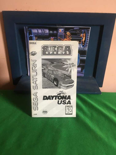 Sega Saturn Daytona Usa Manual De Instruções Original