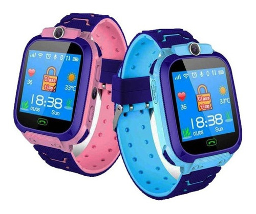 Relogio Smart Watch Infantil C Chip Ligação Jogos Lanterna