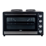 Horno De Mesa Eléctrico Bgh Bhe64m20a 64l Negro Nuevo 3 Cts