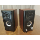 Altavoces Genius Sp-hf500a Madera 2 Vías, 14 Watts Rms