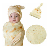 Manta Tortilla Cobijas De Burrito Cobertor Para Bebe