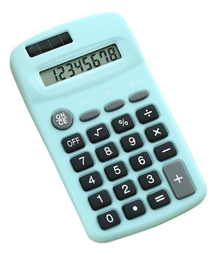 Calculadora Portátil Mini Cut. Dígitos Solares. Batería Dobl