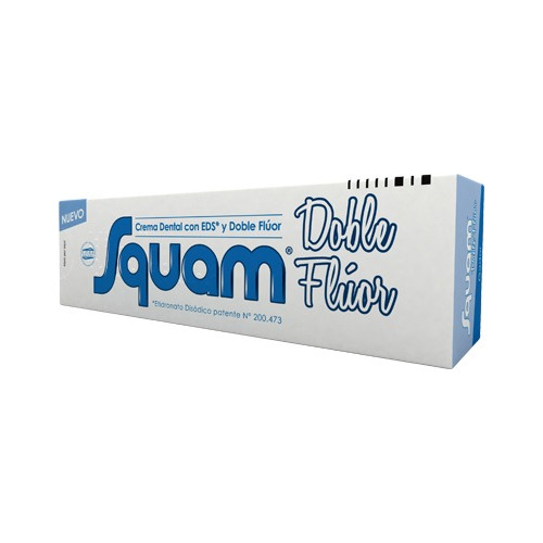 Squam Doble Fluor Crema Dental 60g Squam Doble Fluor Crema