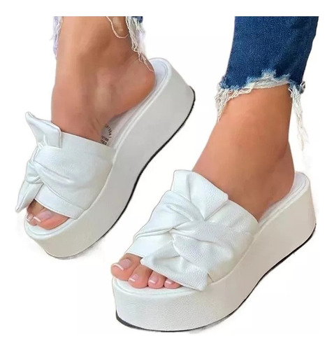 Sandálias Femininas De Salto Alto, Sapatos De Plataforma Mod