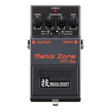 Pedal Compacto Metal Zone Waza Craft Boss Mt-2w