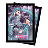 50 Protectores Hatsune Miku Thank You 66x91mm Ultra Pro